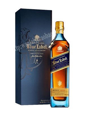 尊尼获加蓝方调和威士忌-750ML【带纸盒】