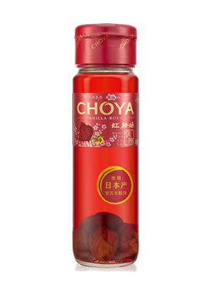 俏雅红梅酒-750ML【带梅子】